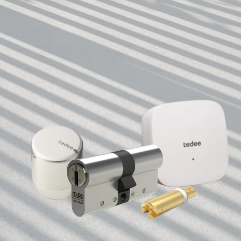 CERRADURA INTELIGENTE TEDEE PRO & BOMBÍN DE SEGURIDAD KESO PREMIUM