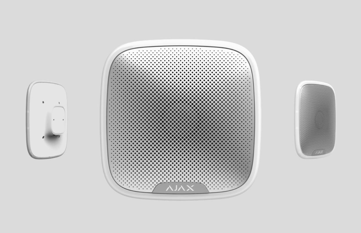 Sirena de exterior Ajax Inhalámbrica