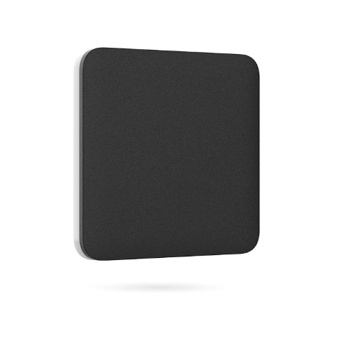 AJAX LIGHTSWITCH 1 GANG (Negro/Blanco)