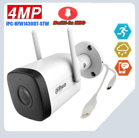 Cámara WiFi con Detector de Movimientos IP DAHUA. IPC-HFW1430DT-STW